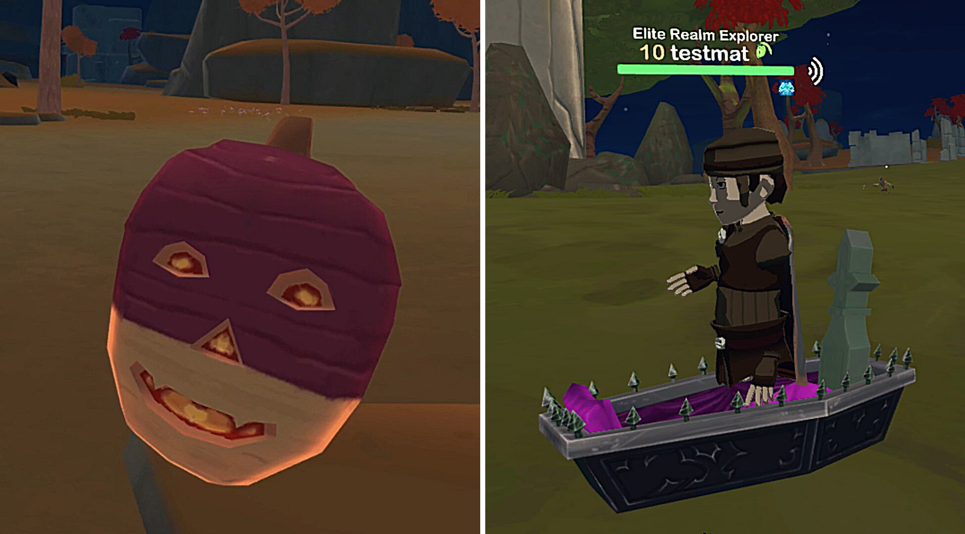 Turnip Teleporter and Coffin Mount